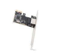 Aumotop Scheda di Rete Efficiente Adattatore PCIe Gigabit Ethernet per 10, Scheda di Rete PCIe 1 Gigabit per Case Computer Piccole Dimensioni
