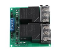 Aumotop Scheda Modulo relè di Livello Industriale, Modulo Actuator Basso A 2 per Sistemi di Controllo, CC 30 V 30 A, 5 V/12/24 (Aumotop0utq962w78-2-12)