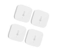 Aumotop Sensore di umidità della Temperatura Monitoraggio Accurato in Tempo Reale per L'automazione Domestica e il Controllo Remoto, Set di 4 per Cameretta e Armadio (4)