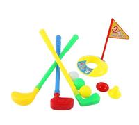Aumotop Set da Minigolf Kit da Golf per Bambini Completo di Mazze, Palline e Basi per Giochi Bambini al Coperto e All'aperto