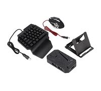 Aumotop Set di Convertitori Mouse Tastiera Cablata per Giochi, Artefatto di Gioco Mobile a Ricarica Rapida per Giocatori Cecchini e Sparatutto (#1)