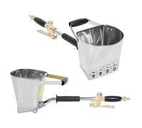 Aumotop Spruzzatore Efficiente per Malta Cementizia in Alluminio per Spruzzatura di Interni Ed Esterni, Accelerazione del Processo di Costruzione, Ristrutturazione della Casa, Materiale Durevole