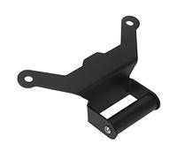 Aumotop Staffa di Navigazione per Moto, Supporto in Alluminio Resistente per Supporto GPS XMAX 250/300/500 2018-2021, Nero, 1 unità