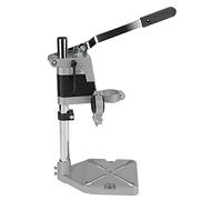 Aumotop Staffa per Trapano Barra a Colonna Solida Comoda da Usare per Mantenere Fermo il Trapano Forare la Base in Alluminio, Morsa Macchina (Doppio Foro)