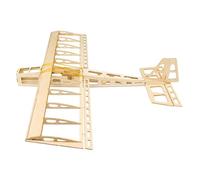 Aumotop STICK-06 KIT Aereo in Balsa Non Assemblato - Modello di Aereo Elettrico Fai-da-te per Chi Costruisce per la Prima Volta - Danzanti Hobby Apertura Alare da 580 Mm Giocattolo Volante RC