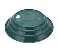 Aumotop Strumento per la Panoramica Manuale Dell'oro Verde, Design con Scanalatura Poco Profonda a 180° per i Principianti del Lavaggio Dell'oro Nelle Montagne e Nei Fiumi Dell'estrazione ABS