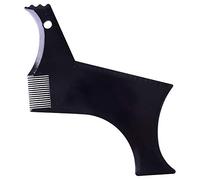 Aumotop Strumento per Modellare la Barba Modellatore di Bordi Multipli per uno Stile Preciso della Barba Funziona con Qualsiasi Rasoio o Regolabarba Barbieri e Stilisti Realizzato in Materiale di