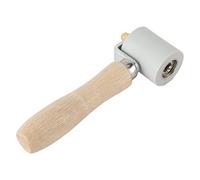 Aumotop Strumento per Rullo di Pressione Manuale per Saldatura Staccabile e Liscio in Silicone Membrana in Tela Cerata PVC L'edilizia (Grigio Larghezza 45 mm/1,8 pollici)