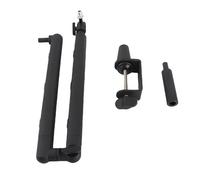 Aumotop Supporto con Braccio Regolabile per Microfono a Basso Profilo per Studio di Gioco in Streaming di Podcast con Gestione Efficiente dei Cavi