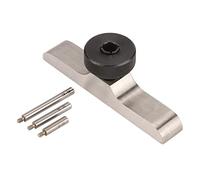 Aumotop Supporto per Micrometro di profondità in Acciaio Inossidabile con 3 Aste di Prolunga Misurazione Accurata della profondità gli Appassionati della Lavorazione del Legno (103 * 17mm)