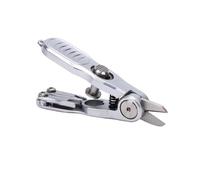 Aumotop Taglia Lenza, Mini Attrezzo in Acciaio Inossidabile | Design compatto, lame da taglio efficienti, include retrattore, per acqua dolce e salata, attrezzatura da pesca ideale