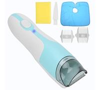 Aumotop Tagliacapelli Elettrico per Bambini, Tagliacapelli Impermeabile e Portatile per Uso Domestico, Ideale le Neo Mamme con Pettini Guida Regolabili