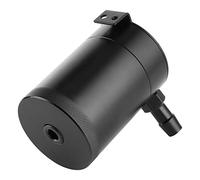 Aumotop Tanica di Raccolta Olio Efficiente Serbatoio con Deflettore in Alluminio per la Protezione del Motore Dell'auto Universale Nero 300 Ml
