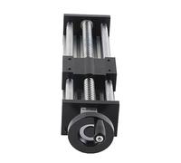 Aumotop Tavolo Scorrevole con Guida Lineare Efficiente Tavolo Lineare Manuale a 2 Assi per Laboratori di Ricerca e Hobbisti Lega di Alluminio (EBX1605)