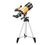 Aumotop Telescopio Ingrandimento 15X-150X, Pellicola Blu Multistrato, Treppiede in Alluminio, Ideale per Apprezzare gli Scenari dei Concerti - Multicolore