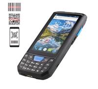 Aumotop Terminale POS Intelligente con Connessione WiFi BT per 13.0, Ottimo per Il Monitoraggio Dell'inventario, Processore Quad Cortex-A53 (Codice 1D supportato e Testina di scansione)