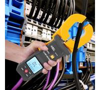 Aumotop Tester di Resistenza di Terra SMART SENSOR Design Precisione per Telecomunicazioni Energia Elettrica con Amperometro a Pinza per Allarme Memorizzazione Dati (ST4100)