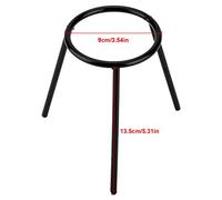 Aumotop Treppiede per Becco Bunsen da Laboratorio in Acciaio Resistente Al Calore Insegnamento di Fisica e Chimica per Laboratorio