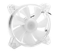 Aumotop Ventola di Raffreddamento per Computer LED 120 Mm Ad Alte Prestazioni con Cuscinetto Idraulico Muto per Giochi PC, Design Colorato, 4 Pin, 38 CFM (Verde)
