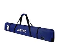 AUMTISC Borsa da sci imbottita da snowboard, borsa singola da viaggio per sport invernali, per trasportare gli sci con tasca per attrezzi con manico regolabile