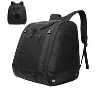 Aumtisc Borsa per Scarponi da Sci Grande Zaino per Stivali da Sci Include Giacca Casco Occhiali Guanti e Accessori