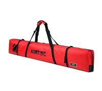 AUMTISC Borse per kit da sci Borsa da viaggio singola per sport invernali Imbottita per trasportare gli sci Tasca per attrezzi con manico regolabile 170 185 cm