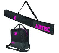 AUMTISC Sacca Portasci E Sacca Barca Combinate E Imbottite per 1 Paio di Scarponi Sacca Portasci con Lunghezza Regolabile Fino A 200 Cm Non Imbottito