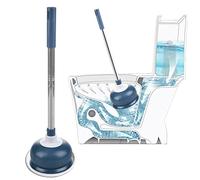 AUMUA Stura Lavandini e Scarichi, Sturalavandini in Gomma, Sturalavandino, Stura WC, Facile da Usare e da Pulire, Ventosa Sturalavandini a Pressione Professionale