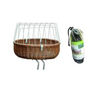 Aumüller Fahrrad-Tierkorb Con Supporto + Guardia, Steuerkopfmontage Anteriore