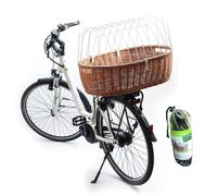 Aumüller Fahrrad-Tierkorb Con Supporto, L: 68 CM + Cappuccio Protettivo