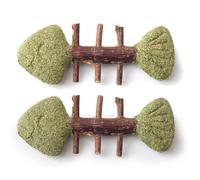 Aumüller Lische di pesce per gatti - Set %: 2 x 2 pz