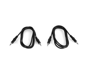 Auna Cavi jack da 3,5 mm - lunghezza 1,5 metri - set da 2 pezzi