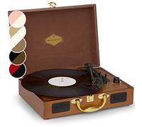 Auna Nostalgy by Peggy Sue Giradischi Retrò LP USB AUX Legno/Dorato