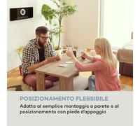 Auna Wallie Microsystem Lettore CD Bluetooth Porta USB Telecomando bianco auna Wallie Microsystem Lettore CD Bluetooth Porta USB Telecomando nero