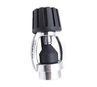 Aundhegrtt Adattatore Standard Connessione 9.35x4.85cm Rame | Convertitore DIN a giogo per immersioni; cappucci antipolvere inclusi, realizzato in rame, dimensioni 9.35x4.85 cm.