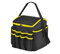 Aundhegrtt Borsa Tasche Elastiche Organizza Divisorio Rimovibile Nero | interno con tasche elastiche per fissare utensili, divisorio rimovibile per ottimizzare lo spazio, colore nero.