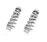 Aundhegrtt Bulloni Collettore Scarico M10x1.25 Kit Installazione Molle | Installazione facile e pratica; kit include 2 bulloni e 2 molle per montaggio rapido e sicuro, compromessi.