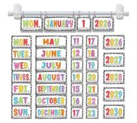 Aundhegrtt Calendario Commerciale Magnetico Asta70cm | per ambienti di e scuole: organizzazione di date e lezioni con supporto e fissaggio versatile.