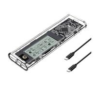 Aundhegrtt Involucro SSD M.2 SATA NVMe Compatibilità Ampia Interfaccia USB | Ampia compatibilità con laptop/desktop; connessione USB sicura e sforzo.