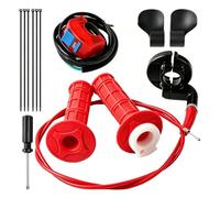 Aundhegrtt Kit ManopoleAcceleratore Rosso Plastica | compact, ergonomic, versatile