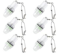 Aundhegrtt Luce AcquaDolceSalata Intensità Profonda | Pacchetto 6 luci LED subacquee con effetto stroboscopico per attirare predatori come , tonni e grouper.