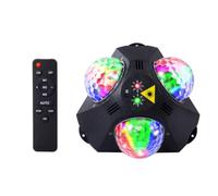 Aundhegrtt Luci Per Club Proiettate Automate RGB | Effetti proiettati per palco, ritmo variabile e colori RGB per spettacoli notturni