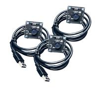 Aundhegrtt Modulo Telecamera USB 720P 1MP MJPEG 30fps per Autodarts | Compatibile con videocamere diverse, kit con 3 moduli inclusi offre flessibilità per scatti di prodotto in studio