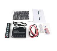 Aundhegrtt Pannello di Controllo Wireless 6-Canali Touch Remoto RGB 12V | Wireless touch control; RGB lighting; multi-function panel