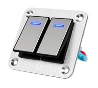 Aundhegrtt Pannello Interruttore Rocker con Accessori Batterie Incluso | Include accessori per batterie; dai bambini per evitare ingestione accidentale.