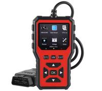 Aundhegrtt Scanner Diagnostico OBD2 V521 Design Facile da Usare Compatto | Read/clear codes; live data; Mode 6/8; O2 sensor test; freeze frame; readiness; 9 languages