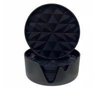 Aundhegrtt Sottobicchieri In Silicone con Supporto per Riporre 6 Pezzi 10cm | Include supporto dedicato per conservare i sei sottobicchieri e mantenere la cucina in ordine.