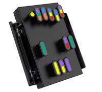 Aundhegrtt Strumento per Esercitarsi con Accordi Chitarra Folk Principianti | Questo trainer portatile permette di ripetere forme standard di accordi, seguire diagrammi chiari e praticare le transizioni.
