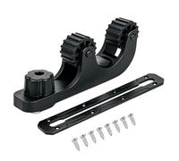 Aundhegrtt Supporto Pagaia Kayak Esterno Regolabile Fisso Nylon | Supporto per pagaia da kayak con base esterna regolabile, realizzato in nylon, offre fissaggio e risparmiop spazio.