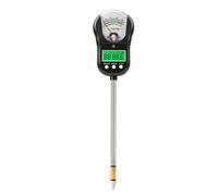 Aundhegrtt Tester di pH del suolo doppio display Precisione Temperatura | Schermo doppio per letture chiare di umidità, pH, luce e temperatura; design semplice per uso domestico.